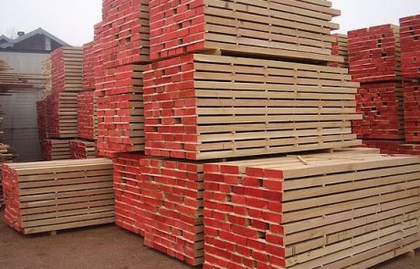European imported oak lumber