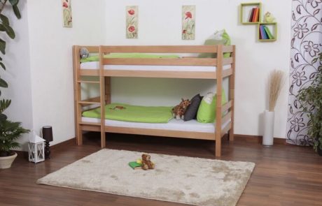 solid wood bunk bed - leni