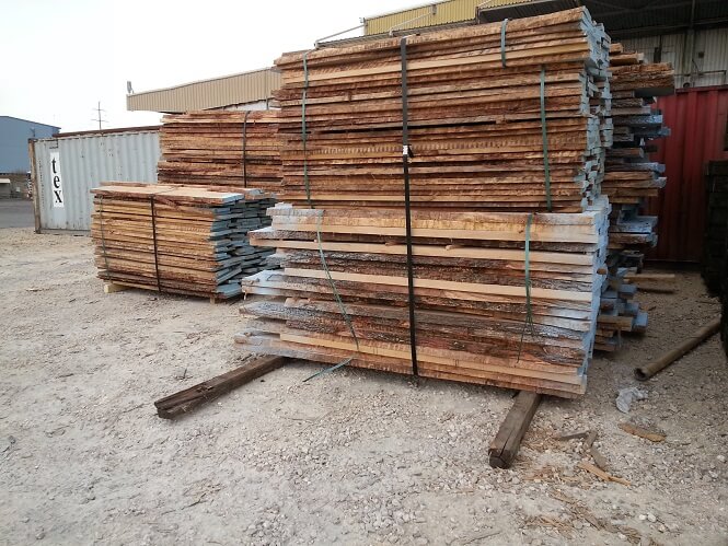 unedged oak lumber supply
